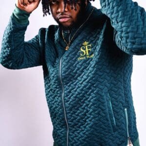 Alternative view of The Flair Zip-up.